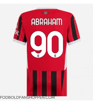 AC Milan Tammy Abraham #90 Hjemmebanetrøje Dame 2024-25 Kortærmet